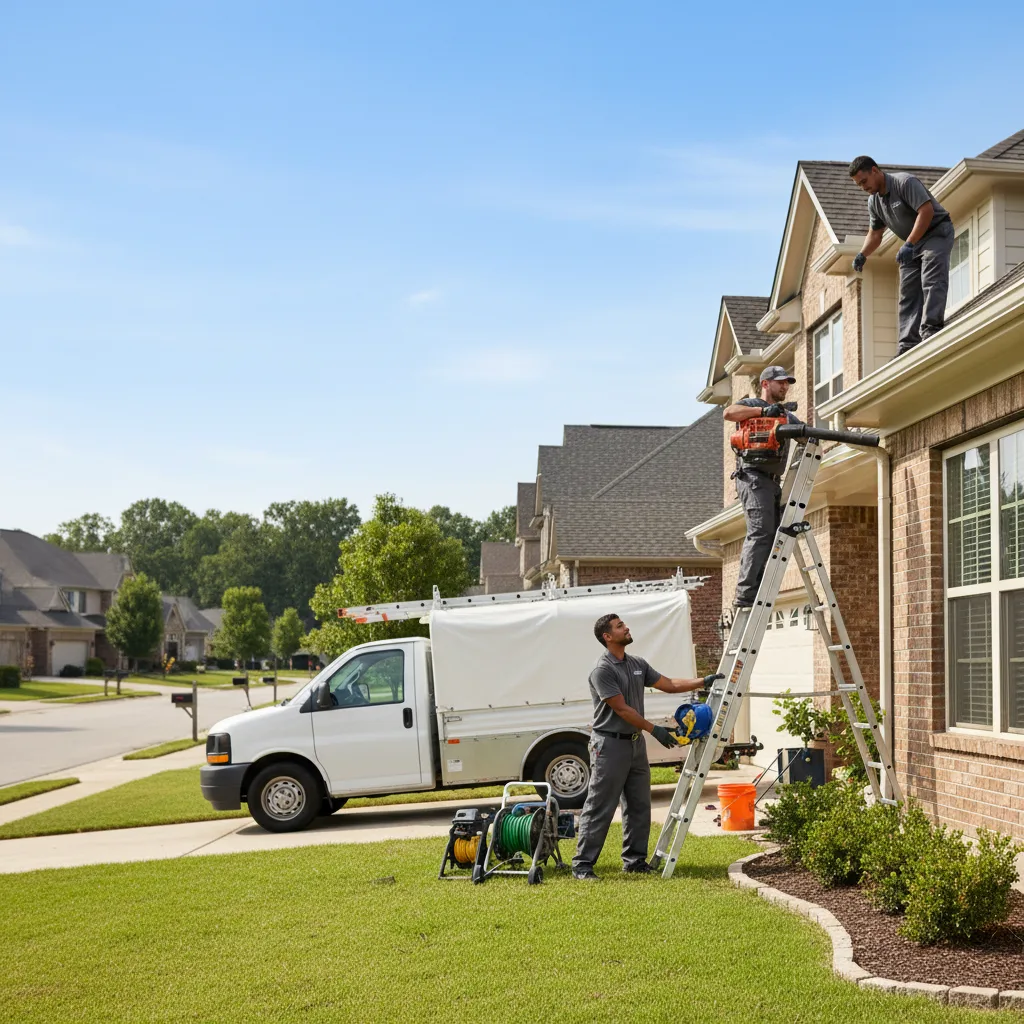 Home Gutter Service in Angola, LA near me